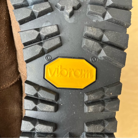 Punto Pigro Wm’s Chunky Lace Up Ankle Boot In Brown Suede Leather Sz 9/40 - Picture 9 of 16